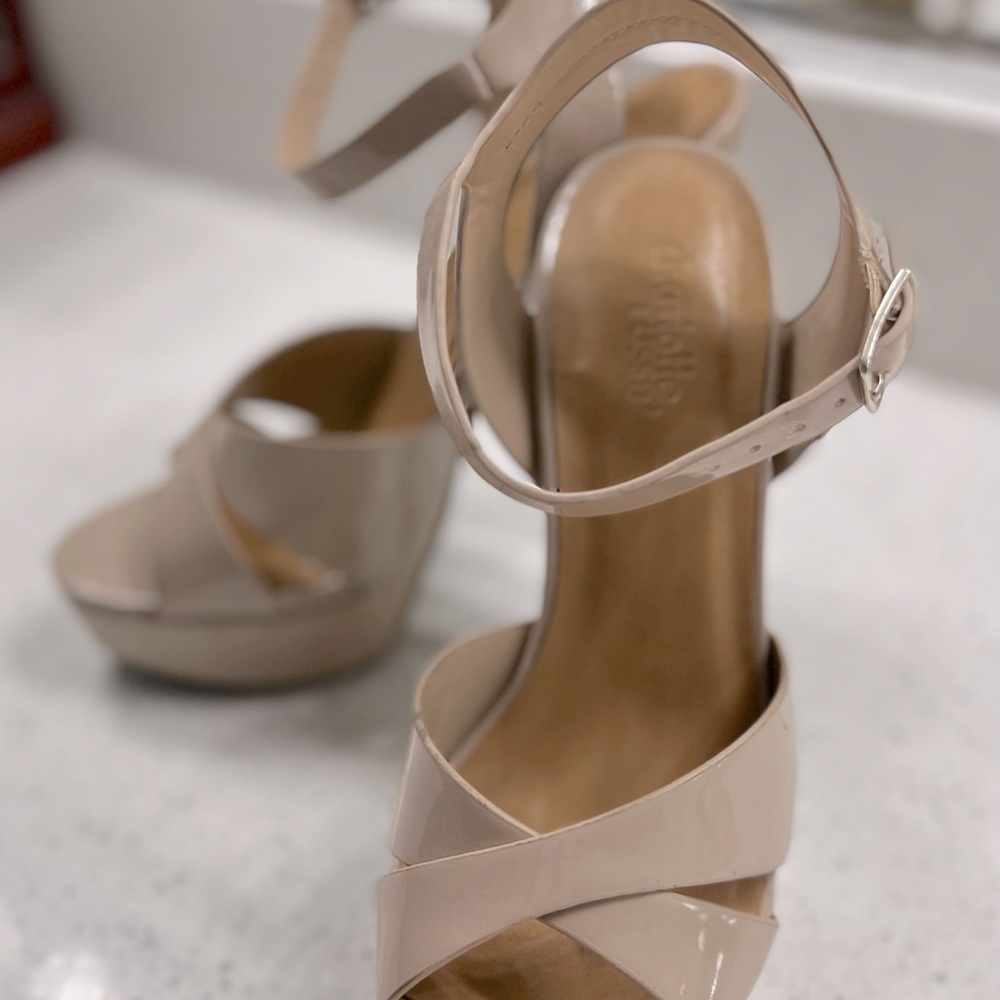 Charlotte Russe open toe heels
